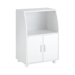 Sobuy Frg241-W, Kitchen Wheeled Storage Trolley, Kitchen Storage Cabinet Cupboard Unit,w55Xd38Xh84 - thumbnail 1