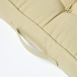 Homescapes Sage Green Cotton Armchair Booster Cushion - thumbnail 6
