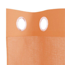 Walplus Voile Curtains With Grommets 2 Pcs Terracotta - thumbnail 5