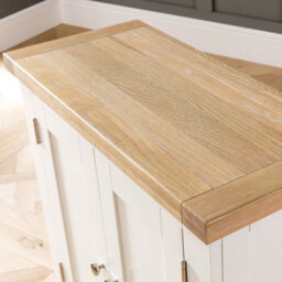 The Furniture Market Cheshire Cream Small 2 Door Cupboard - thumbnail 8