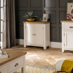 The Furniture Market Cheshire Cream Small 2 Door Cupboard - thumbnail 5