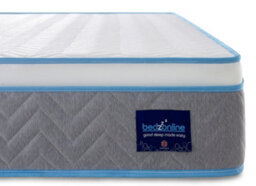 Bedz Online Bedzonline Maxi Cool Prime 5-Zone Hybrid Mattress, Memory Foam & Pocket Springs, 3Ft Single (90X190Cm) - thumbnail 2