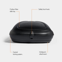 Vonhaus Car Roof Box, Rooftop Carrier Storage For Camping, Tents, 320L Capacity Roofbox, Weather Resistant, Central Locking System - thumbnail 3