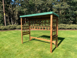 Charles Taylor Trading Large Universal Shelter - Redwood - L92 X W225 X H194 - Green - thumbnail 3