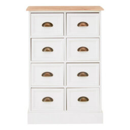 Orsina Stylish 8 Drawers Chest, Modern Chest Of Drawers For Livingroom, Sleek Minimalist Storage Chest For Lounge - thumbnail 6