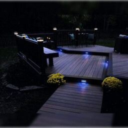 Long Life Lamps Company Mini 1.5W Led Blue Outdoor Recessed Brick Light Ip44 Zlc094Bl - thumbnail 8
