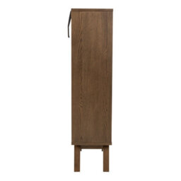 Wyld Haus Kotka Dark Oak Display Cabinet 2 Drawers 2 Shelves - thumbnail 4