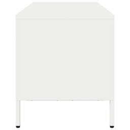 Berkfield Industrial Tv Cabinet White 101.5X39X43.5 Cm Cold-Rolled Steel - thumbnail 6