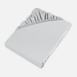 Ameha Plain Microfiber Fitted Sheet 25Cm Deep Pocket- Hypoallergenic Easy Care Silver Fitted Sheets Uk Single Bedsheet (91X190Cm) - thumbnail 8