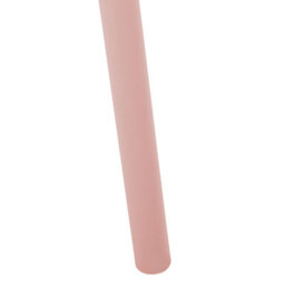 Beliani Set Of 4 Garden Chairs Ostia Pastel Pink - thumbnail 9