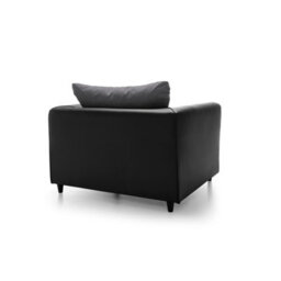 Abakus Direct Dylan Collection Armchair In Dark Grey - thumbnail 5