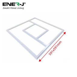 Ener-J Pack Of 4 600X600mm Led Light With Pd Design 40W Cool White Frame Border - thumbnail 3