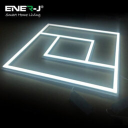 Ener-J Pack Of 4 600X600mm Led Light With Pd Design 40W Cool White Frame Border - thumbnail 2