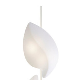 Luminosa Lighting Luminosa Natura Floor Lamp 4 Light E27 Outdoor Ip44, Matt White/opal White - thumbnail 7