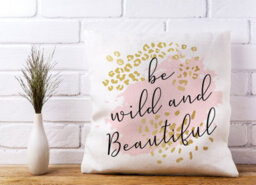 Warren Reed Designer Be Wild And Beautiful Cushions 45Cm X 45Cm - thumbnail 2
