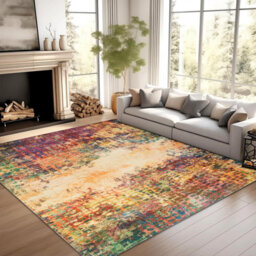 Ameha Extra Large Cashmere Rugs Indoor/outdoor Luxury Living Room Master Bedroom Vibrant Carpets 240X320 Cm - thumbnail 9