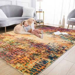 Ameha Extra Large Cashmere Rugs Indoor/outdoor Luxury Living Room Master Bedroom Vibrant Carpets 240X320 Cm - thumbnail 7