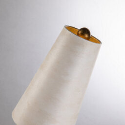 Luminosa Lighting Elstead Leda 1 Light Table Lamp Cream, E27 - thumbnail 4