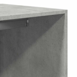 Vidaxl Wardrobe Concrete Grey 80X50X200 Cm Engineered Wood - thumbnail 8