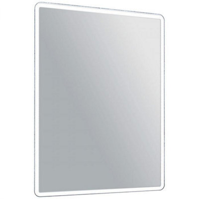 Plum&clay Jet Led Bathroom Mirror With Bluetooth Speakers & Shaver Socket (H)40Cm (W)80Cm - image 1