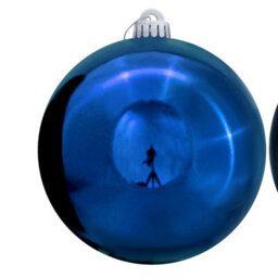 Christmas Tree World 15Cm Blue Bauble Set Shiny/matt (20 Pc) - thumbnail 4