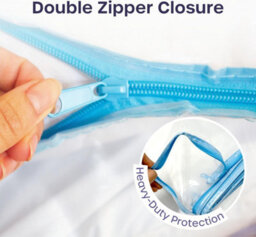 volila 2 Pack Double Mattress Storage Bag With Zipper - Waterproof Mattress Storage Cover, Moving House - thumbnail 4