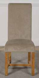 That's Furniture Washington Grey Fabric Dining Chairs For Dining Room Or Kitchen - thumbnail 2