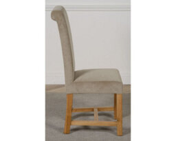 That's Furniture Washington Grey Fabric Dining Chairs For Dining Room Or Kitchen - thumbnail 3