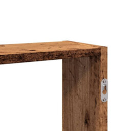 Berkfield Wall Shelf Old Wood 99X15X60 Cm Engineered Wood - thumbnail 8