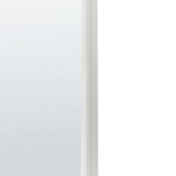Beliani Wall Mirror Jarnages 45 Cm 145 Cm Metal White - thumbnail 5
