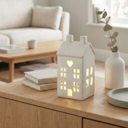 Garden Greatness Dainty House Heart Tealight Holder - thumbnail 1
