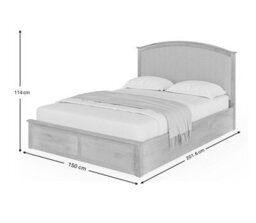 Gfw Madrid Ottoman Bed  Limed Oak - thumbnail 9