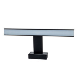 Milagro Shine Black Led 7W Wall Lamp Stylish Matt Black Light With Ip44 Rating Perfect For Mounting Above A Bathroom Mirror - thumbnail 3