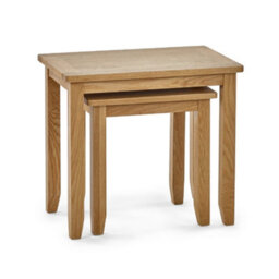 Oakham Kinloch Nest Of 2 Tables In Oak - thumbnail 2