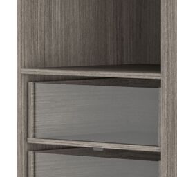 Qazar Grey Oak Effect Bedroom Storage Unit Kit (H)2000mm (W)2200mm (D)480mm - thumbnail 5
