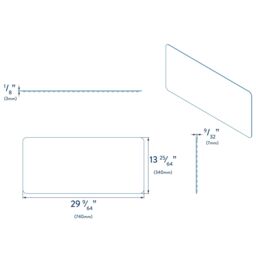 Croydex Rubagrip White Medium Rectangular Bath Mat (L)74Cm (W)34Cm - thumbnail 4