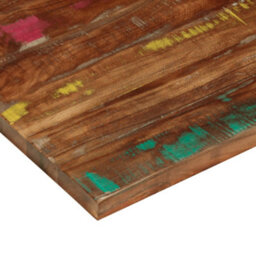 Berkfield Table Top 80X70X1.5 Cm Rectangular Solid Wood Reclaimed - thumbnail 6