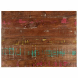 Berkfield Table Top 80X70X1.5 Cm Rectangular Solid Wood Reclaimed - thumbnail 1