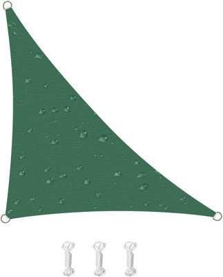 Green 3X3X4.3M Oxford Shade Sail - image 1