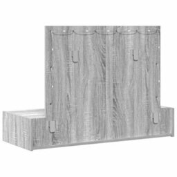 Walplus Dressing Table Grey 100 X 40 X 70 Cm Engineered Wood - thumbnail 7