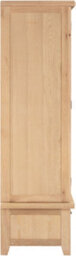 Seconique Windsor 2 Door 1 Drawer Wardrobe Real Natural Oak Part Assembled - thumbnail 9