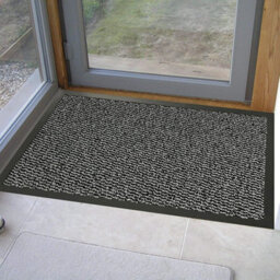 Barrier Mat 60 X 80 Cm Silver  Anti-Slip Waterproof Door Mat - thumbnail 5