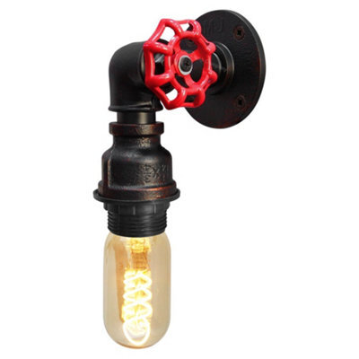 Long Life Lamps Company Industrial Water Pipe Wall Light M0165 - image 1