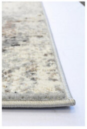 The Rugs Abstract Collection Vintage Design Rug In Grey  D176 - thumbnail 5