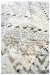The Rugs Abstract Collection Vintage Design Rug In Grey  D176 - thumbnail 3