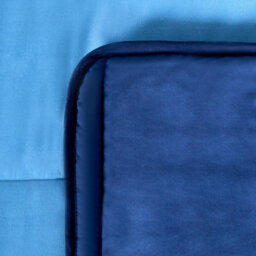 OHS Coverless 10.5 Duvet & Pillowcase,  Navy/blue  - King - thumbnail 5