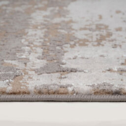 Loomed Beige Soft Abstract Modern Living Room Area Rug - 150 X 80Cm - thumbnail 6