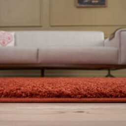 The Rugs Terra Soft Plain Design Fluffy Shaggy Rugs And Runners High Pile Living Room Kitchen Hallway 380 - thumbnail 4
