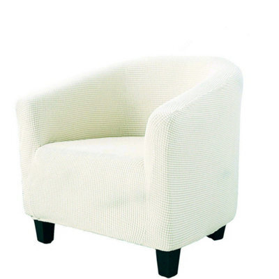 Simple White Sofa Cover, Universal Anti-Scratch Cover For Cat Sofa, Simple Semi-Circular Design - image 1