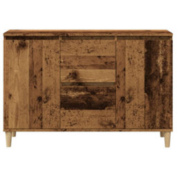 Berkfield Sideboard Old Wood 102X35X70 Cm Engineered Wood - thumbnail 4